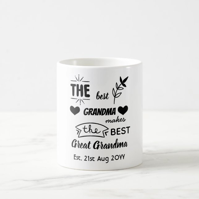 NEW GREAT Oma Oma Tasse Personalisiert (Mittel)