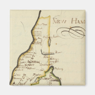 New Hampshire 3 Magnet
