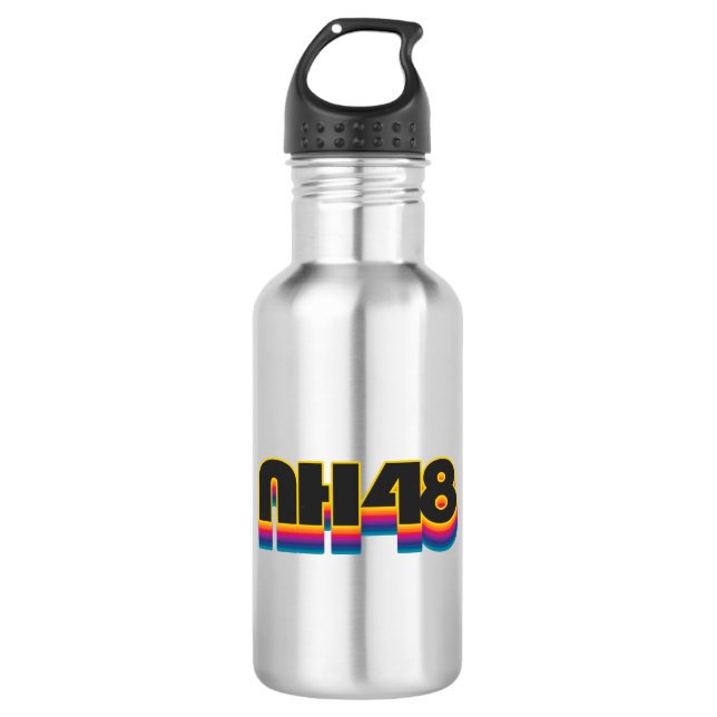 New Hampshire 48 Rainbow Edelstahlflasche (Vorderseite)