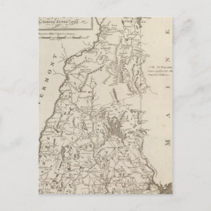 New Hampshire 4 Postkarte