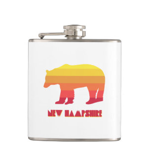 New Hampshire Bear Flachmann