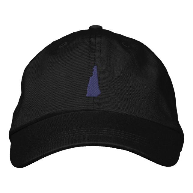 New Hampshire Bestickte Baseballkappe (Vorderseite)