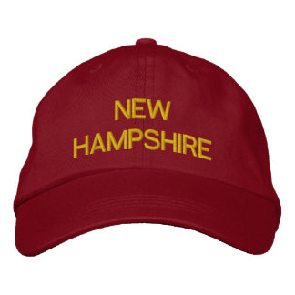 NEW HAMPSHIRE BESTICKTE KAPPE