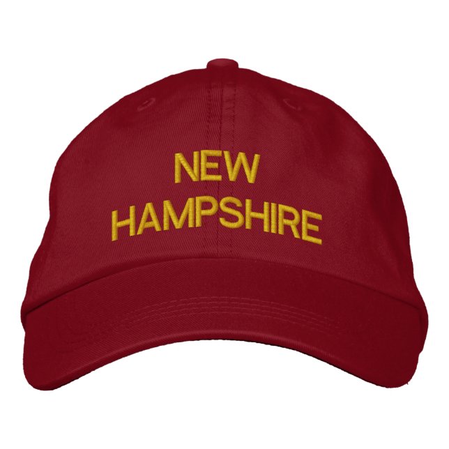 NEW HAMPSHIRE BESTICKTE KAPPE (Vorderseite)