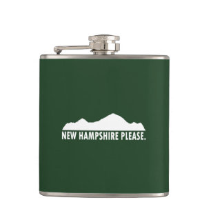 New Hampshire Bitte Flachmann