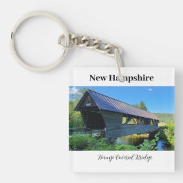New Hampshire Covered Bridge Schlüsselanhänger