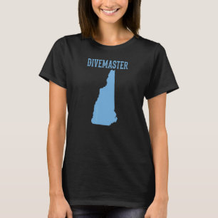 New Hampshire Divemaster Tauchsportlehrer D T-Shirt