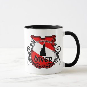 New Hampshire Diver Tasse