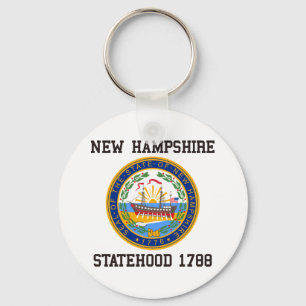 New Hampshire-Eigenstaatlichkeit Schlüsselanhänger