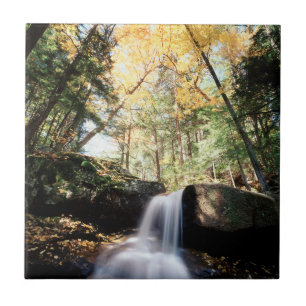 New Hampshire, ein Wasserfall in den White Fliese