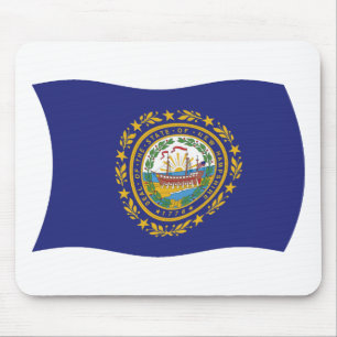 New Hampshire Flag-Mauspad Mousepad