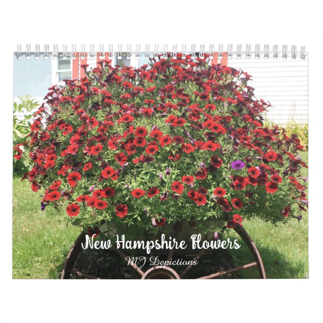 New Hampshire Flora Calendar 3 Kalender (Titelbild)
