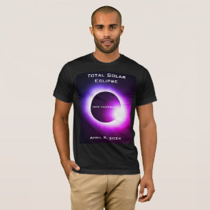 NEW HAMPSHIRE Gesamte Sonnenfinsternis 8. April 20 T-Shirt