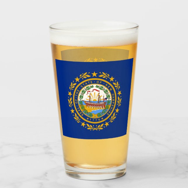 New Hampshire Glas (Vorne (Gefüllt))