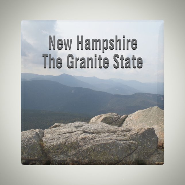 New Hampshire Granite State Live Free or Die Photo Magnet (Von Creator hochgeladen)