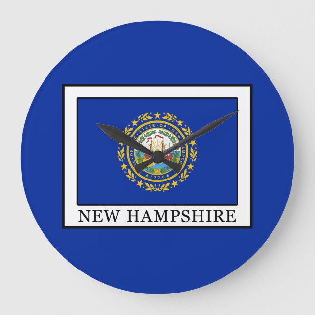 New Hampshire Große Wanduhr (Vorderseite)