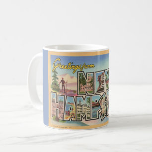 New Hampshire Gruß-Tasse Kaffeetasse