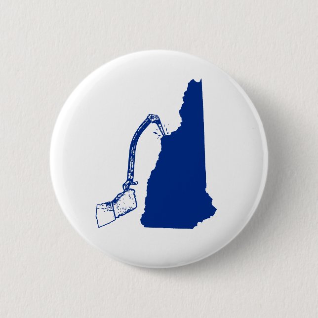 New Hampshire Ice Climbing Button (Vorderseite)