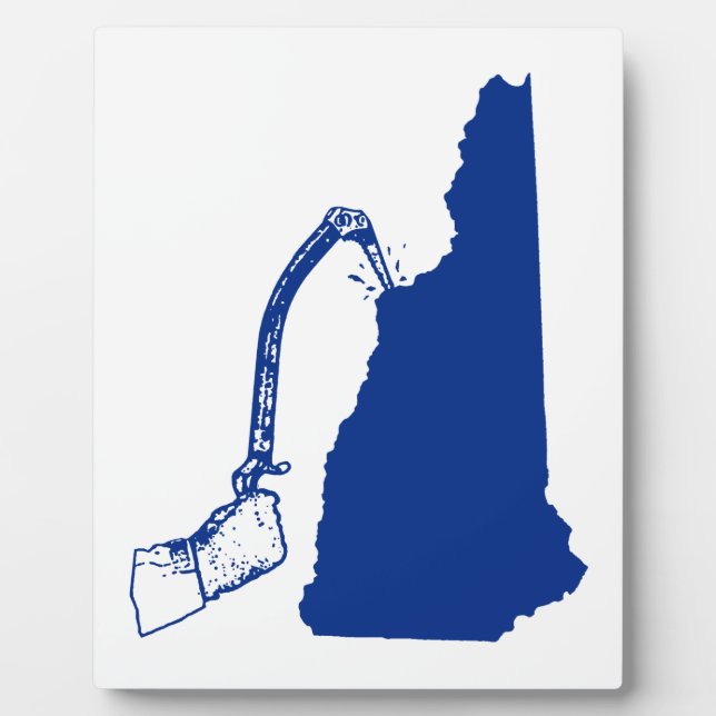 New Hampshire Ice Climbing Fotoplatte (Vorderseite)