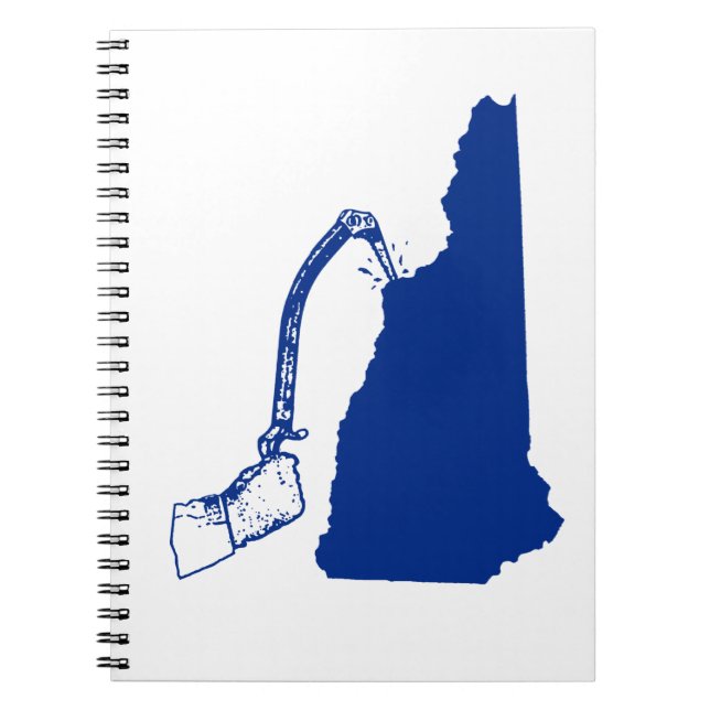 New Hampshire Ice Climbing Notizblock (Vorderseite)