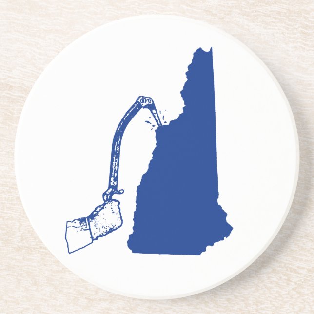 New Hampshire Ice Climbing Untersetzer (Vorne)