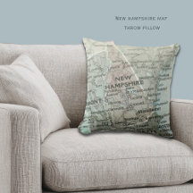 New Hampshire Karte | Personalisierte Granit-Staat