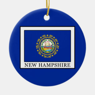 New Hampshire Keramikornament