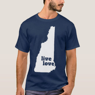 New Hampshire Live Liebe New Hampshire T-Shirt