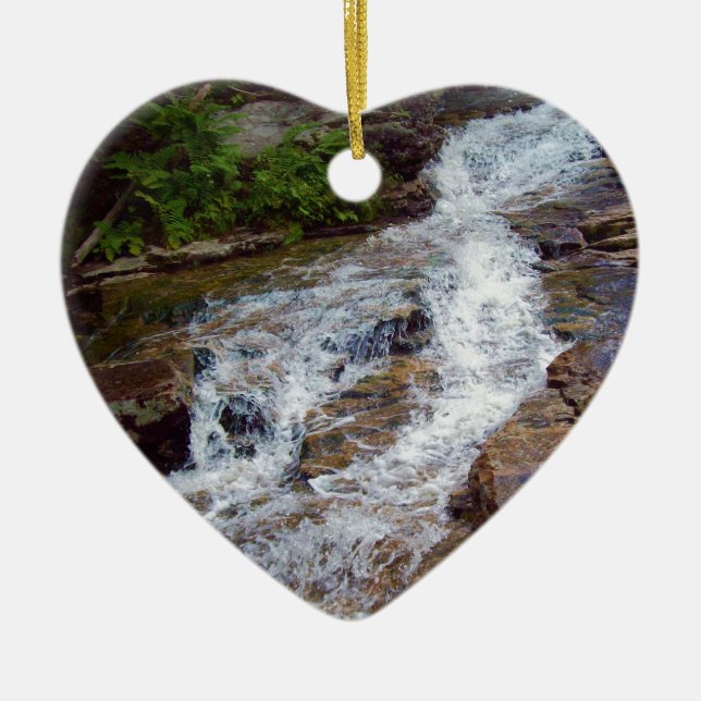 New Hampshire Mountain Water Keramikornament (Vorne)