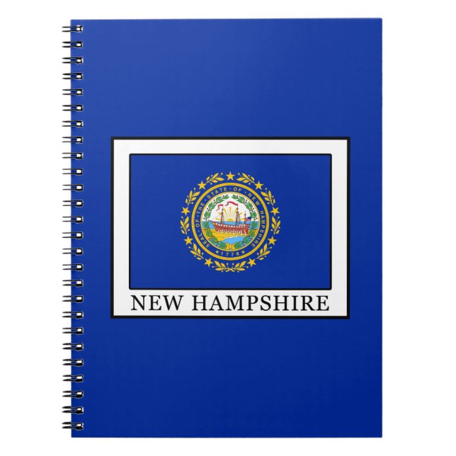 New Hampshire Notizblock (Vorderseite)