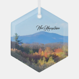 New Hampshire Ornament Aus Glas