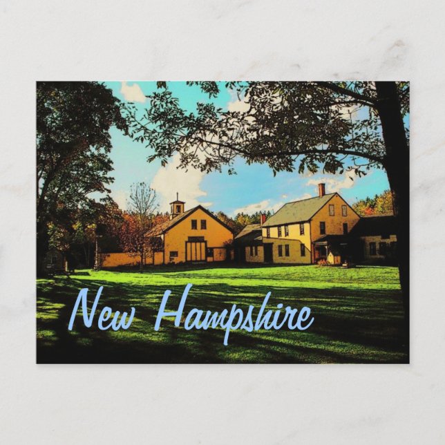 New Hampshire Postcard Postkarte (Vorderseite)