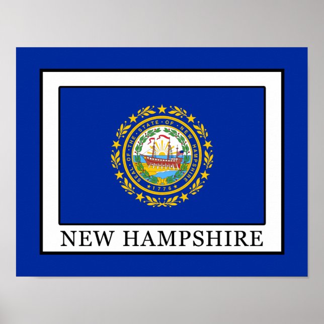 New Hampshire Poster (Vorne)