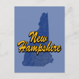 New Hampshire Postkarte