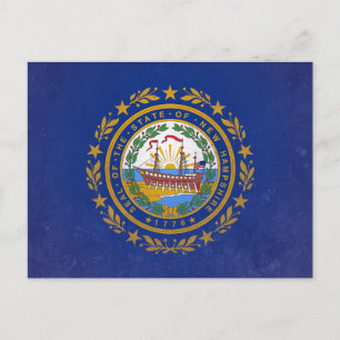 New Hampshire Postkarte