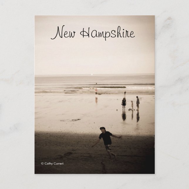 New Hampshire Postkarte (Vorderseite)