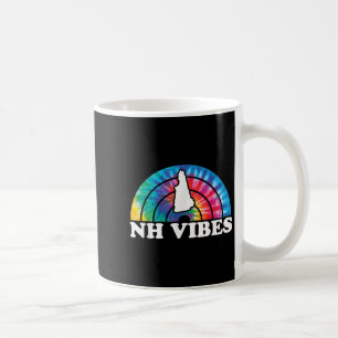 New Hampshire Regenbogen-Tie-Dye _ Nh New Hampshir Kaffeetasse