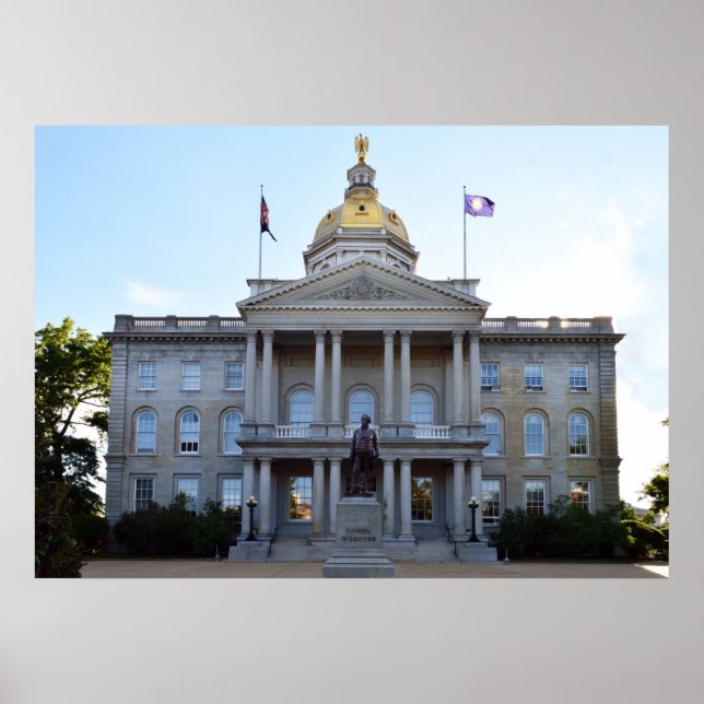 New Hampshire Staat House, Concord Poster (Vorne)