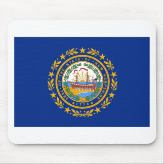 New Hampshire Staats-Flagge Mousepad