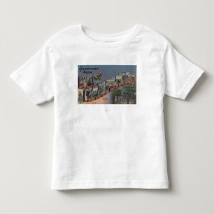 New Hampshire (Staats-Hauptstadt/Blume) Kleinkind T-shirt