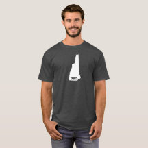 New Hampshire Staats-Vater-Shirt