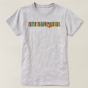 New Hampshire Staatsamphibie Rotgefleckter Wasserm T-Shirt
