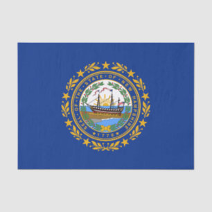 New-Hampshire-Staatsflagge Seidenpapier