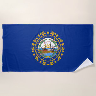 New-Hampshire-Staatsflagge Strandtuch