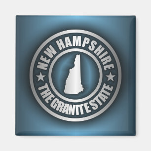 "New Hampshire Steel 2"-Magnete Magnet