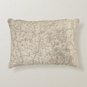 New Hampshire und Vermont Dekokissen