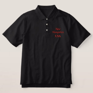 New Hampshire USA Polo Shirt