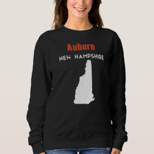 New Hampshire Usa Staat America Travel Auburn Sweatshirt