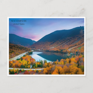 New Hampshire Vintage Reise Amerika Postkarte