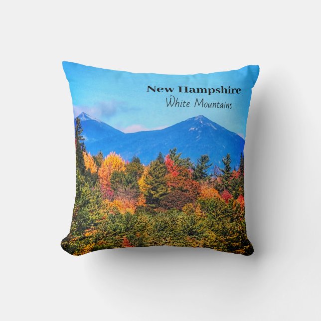 New Hampshire White Berge Kissen (Vorderseite)